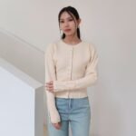 Her Official - MAISON CARDIGAN / Fitted Knit Cardigan