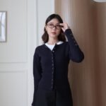 Her Official - MAISON CARDIGAN / Fitted Knit Cardigan