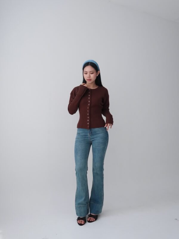 Her Official - MAISON CARDIGAN / Fitted Knit Cardigan