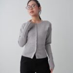 Her Official - MAISON CARDIGAN / Fitted Knit Cardigan