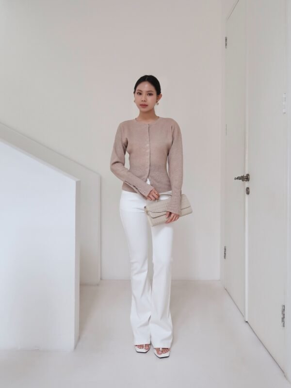 Her Official - MAISON CARDIGAN / Fitted Knit Cardigan