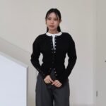 Her Official - MAISON CARDIGAN / Fitted Knit Cardigan