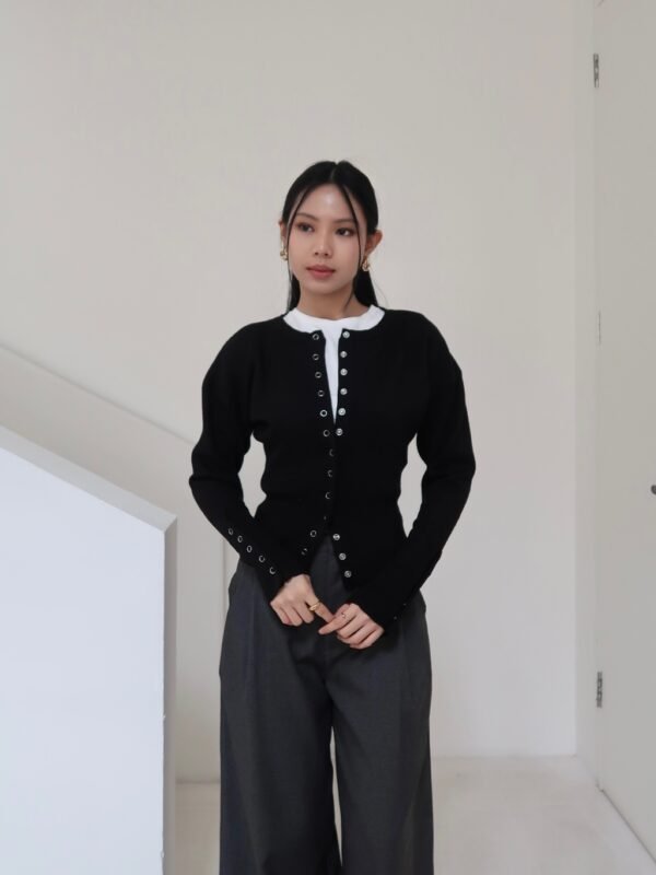Her Official - MAISON CARDIGAN / Fitted Knit Cardigan