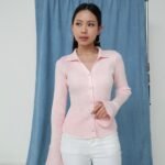 HER OFFICIAL - CASSIE CARDIGAN / Fitted Knit Cardigan