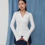 HER OFFICIAL - CASSIE CARDIGAN / Fitted Knit Cardigan