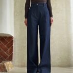 Her Official -  KENNY PANTS / Denim Cullote Pants