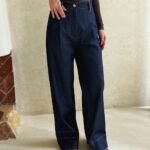 Her Official -  KENNY PANTS / Denim Cullote Pants