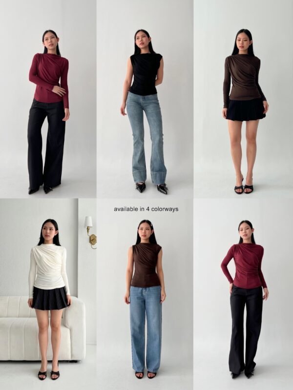 ginee_20260728231035299_9966321029.jpeg Her Official - CALLIE TOP LONG SLEEVE / Lengan Panjang