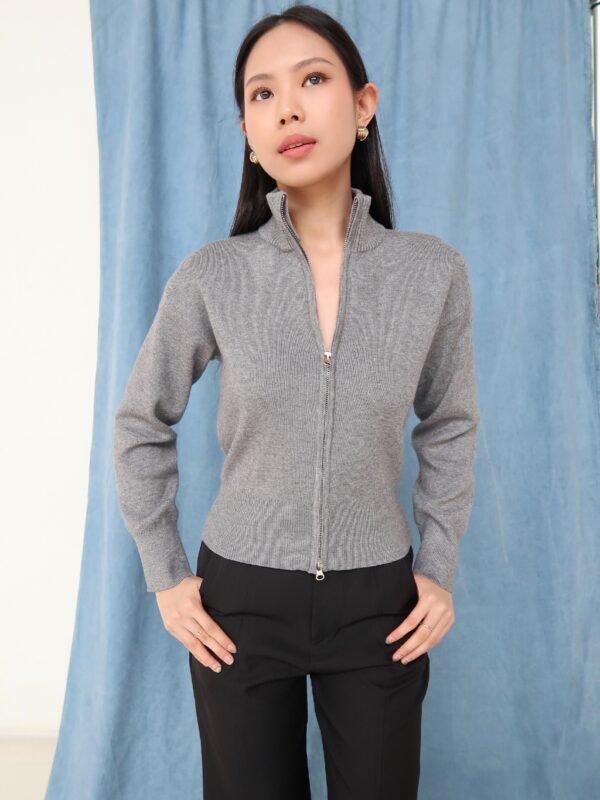 ginee_20260728232330218_0797289445.jpeg HER OFFICIAL - MAVEN ZIP UP JACKET / Knit Jacket