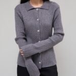 Her Official -  BRIELLE CARDIGAN / Cable Knit Cardigan