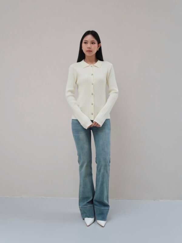 Her Official -  BRIELLE CARDIGAN / Cable Knit Cardigan