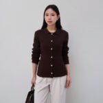 Her Official -  BRIELLE CARDIGAN / Cable Knit Cardigan