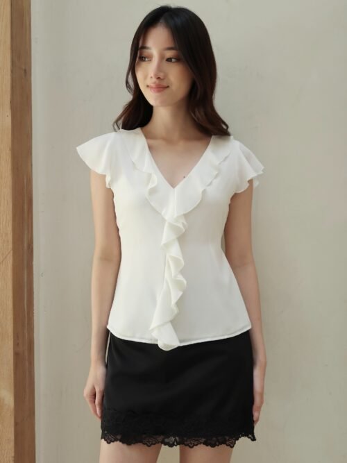 HER OFFICIAL - ARIEL TOP / Ruffle Top