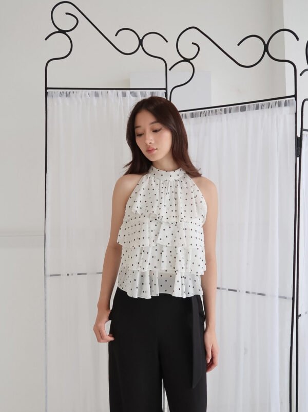 ginee_20260729012800218_9376757870.jpeg HER OFFICIAL - ISLA TOP / Ruffle Polkadot Top