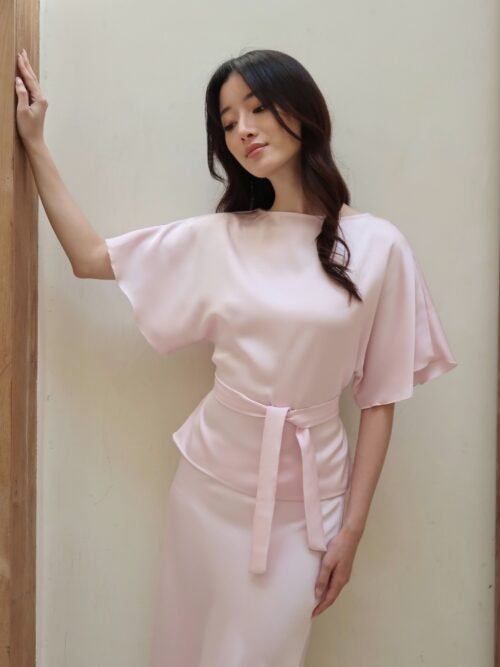 HER OFFICIAL - FREYA TOP / Silk Top