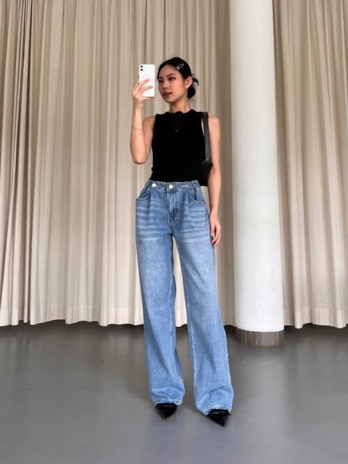 Her Official - COOPER JEANS / Highwaist Baggy Jeans