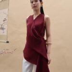 HER OFFICIAL - MEI TOP / Drape Top