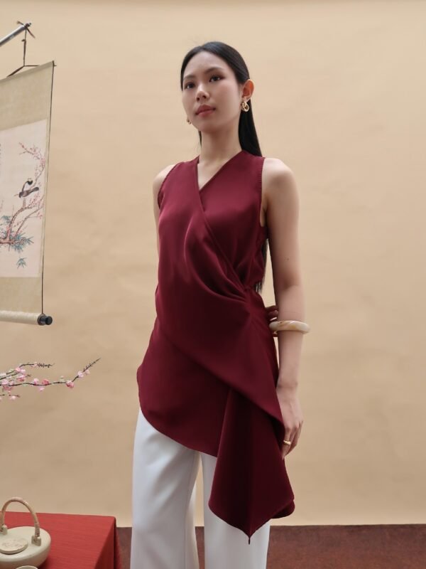 HER OFFICIAL - MEI TOP / Drape Top