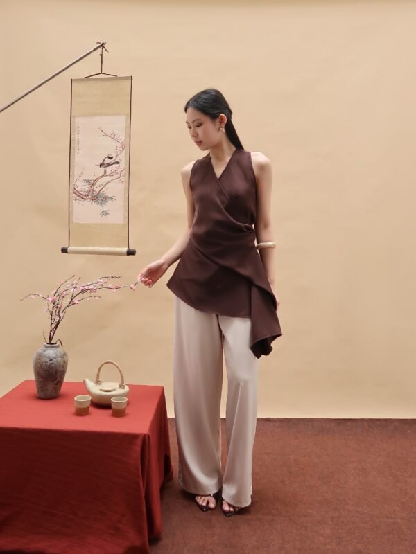 HER OFFICIAL - MEI TOP / Drape Top
