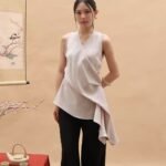 HER OFFICIAL - MEI TOP / Drape Top