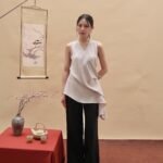 HER OFFICIAL - MEI TOP / Drape Top