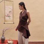 HER OFFICIAL - MEI TOP / Drape Top