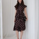 ginee_20260730011313190_0608135356.jpeg HER OFFICIAL - MISSY SKIRT / Ruffle Polkadot Midi Skirt